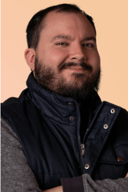 portrait of Alex Labat an SEO Director at burning stick creative