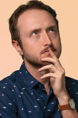 portrait photo of PATRICK SWINNEY Production Director of burning stick creative alternate
