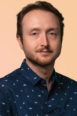 portrait photo of PATRICK SWINNEY Production Director of burning stick creative