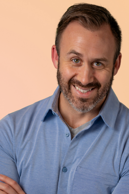 Small portrait photo of Josh Richard, owner of Burning Stick Creative